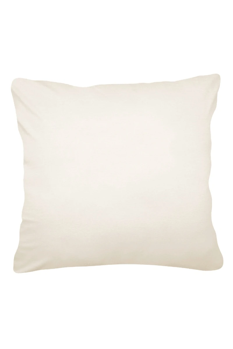 Наволочка трикотажная на молнии "ПТ" Слоновая кость (120 г)