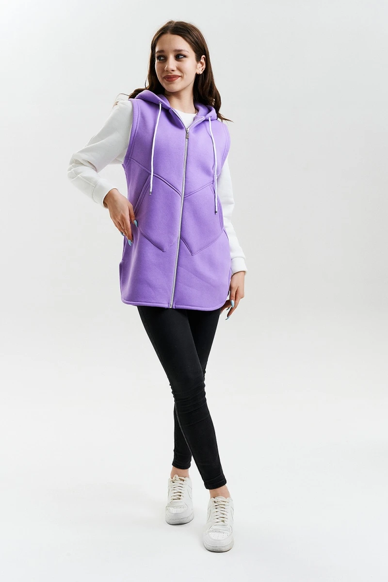 Жилет 8307 (сиреневый)