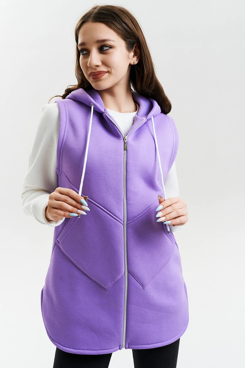 Жилет 8307 (сиреневый)