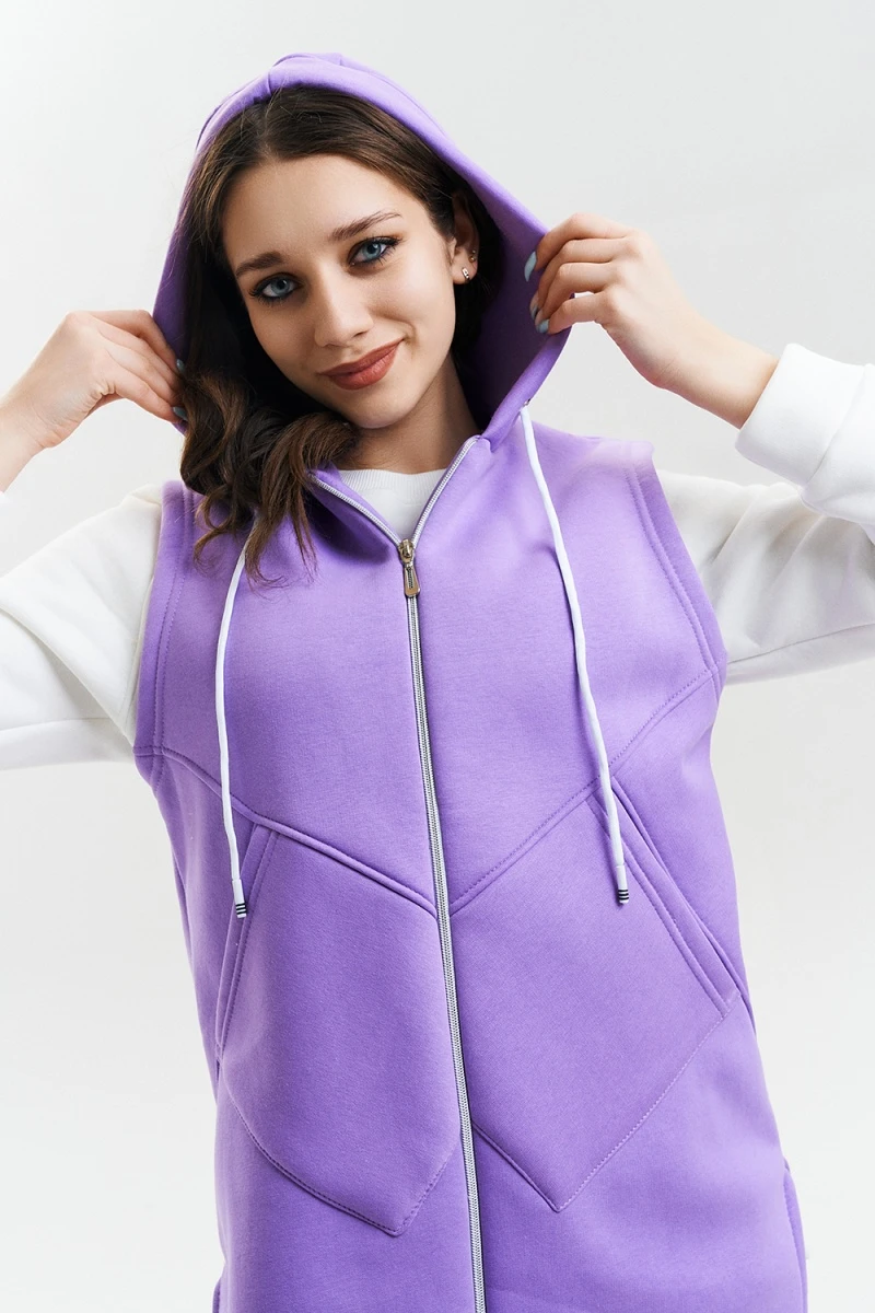 Жилет 8307 (сиреневый)
