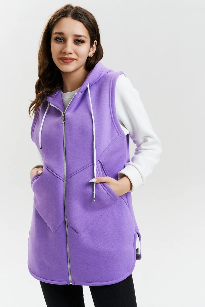 Жилет 8307 (сиреневый)