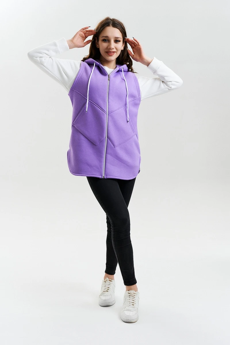 Жилет 8307 (сиреневый)