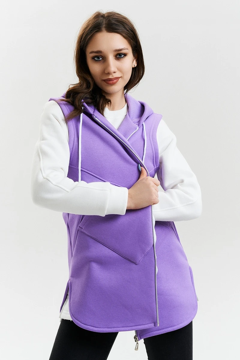 Жилет 8307 (сиреневый)