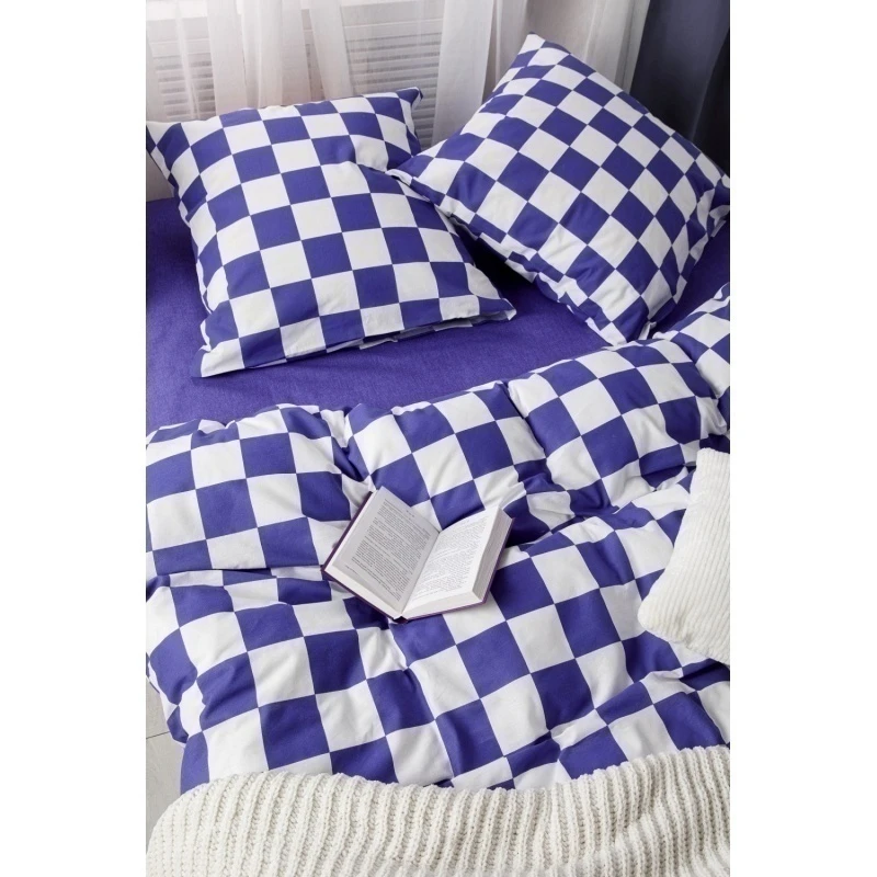 КПБ Харли бязь (синий)