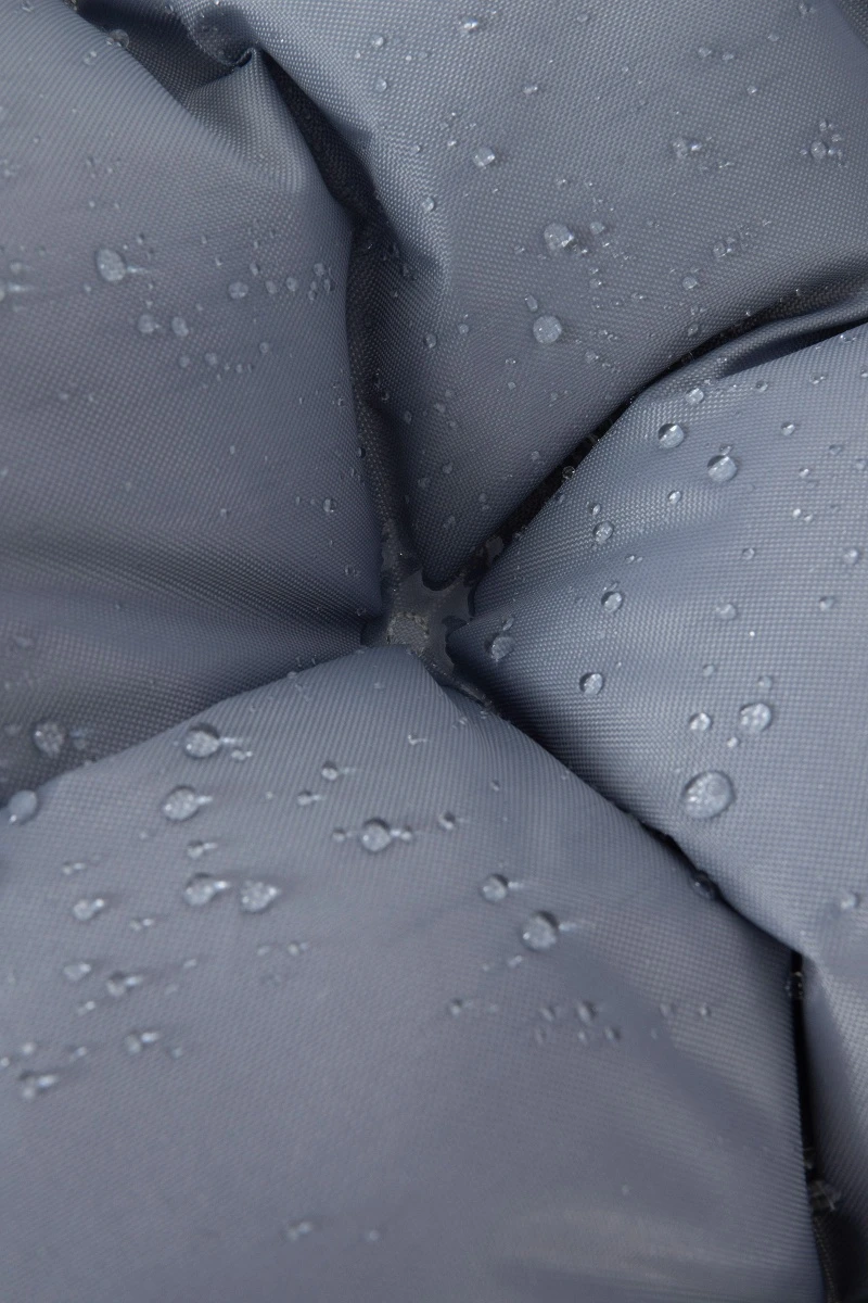 Подушка на скамью Оксфорд "Пыльный голубой"