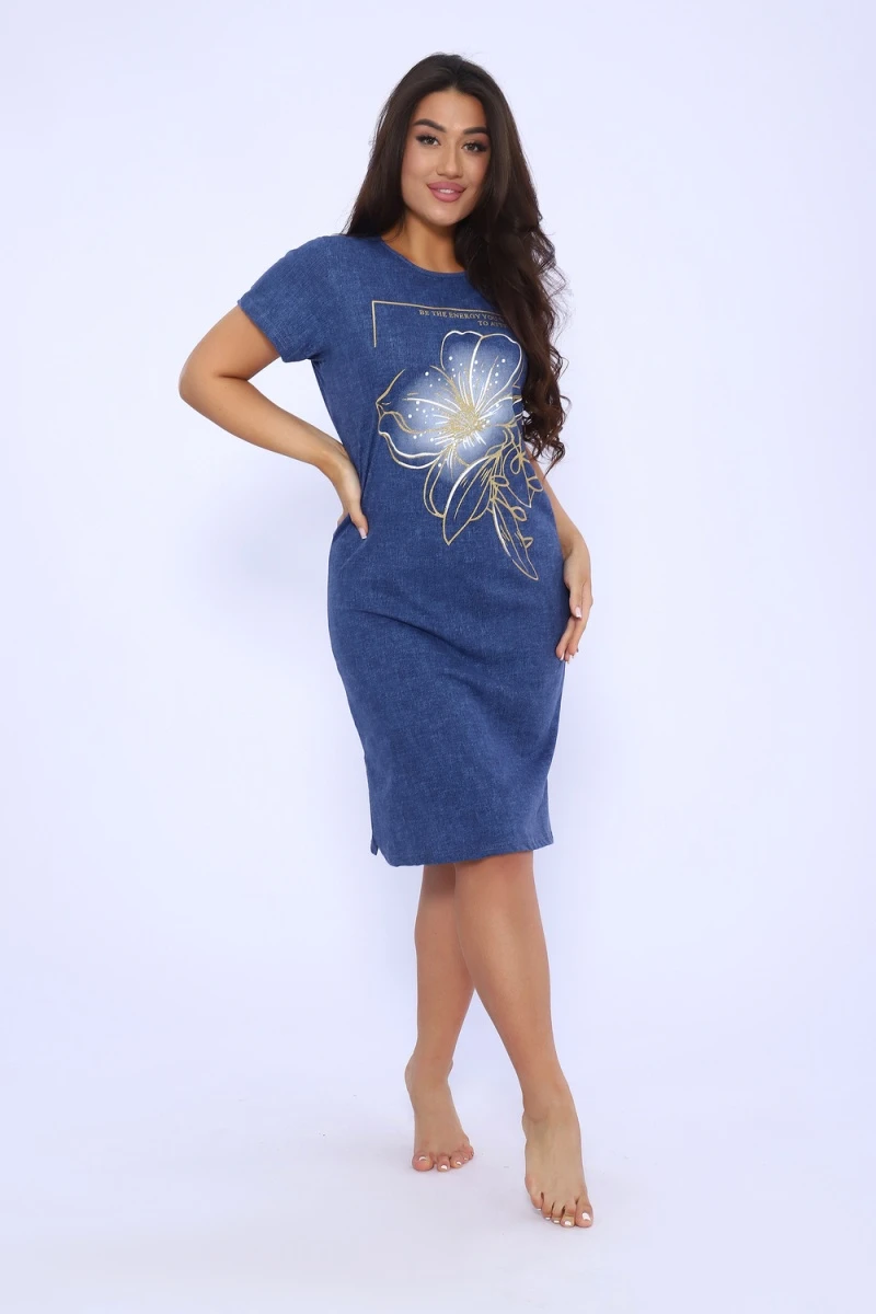 Платье 83508 (синий)