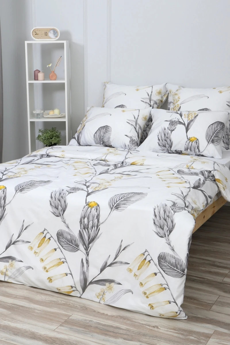 Пододеяльник сатин Клео (белый)