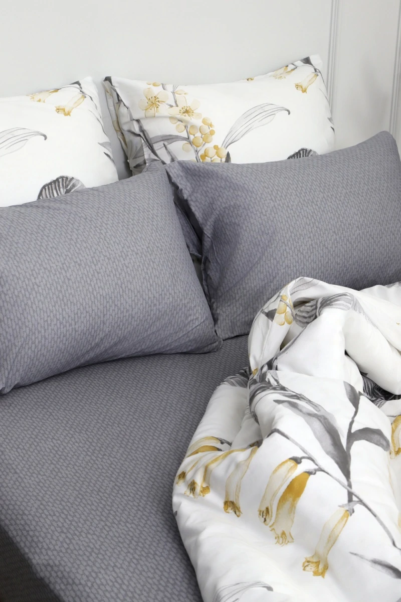 Пододеяльник сатин Клео (белый)