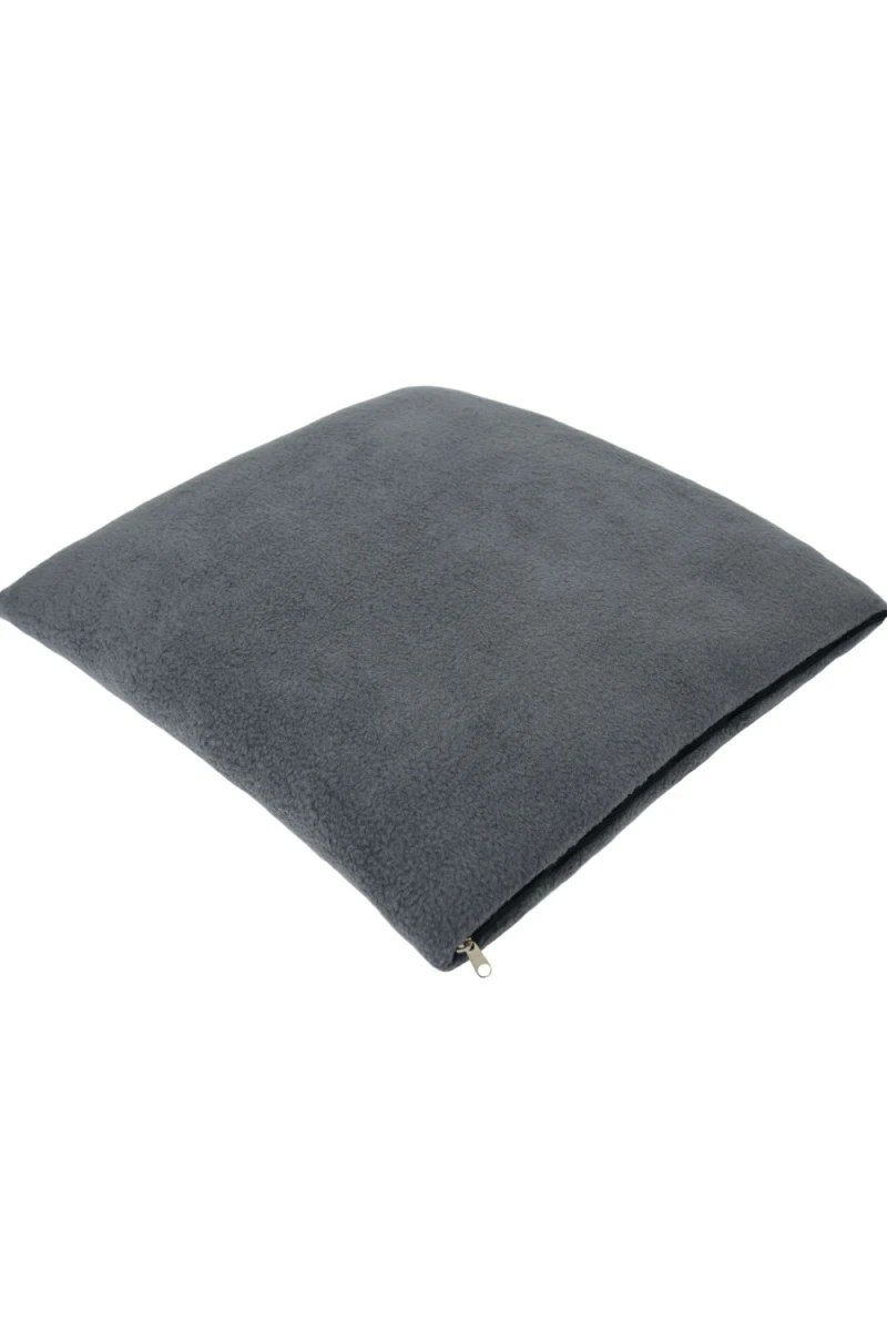 Плед Подушка трансформер в авто (серый)