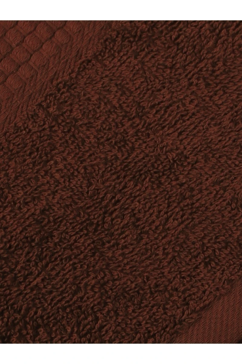 Полотенце банное махровое Софатекс 100х180 для ванны и душа (шоколад)