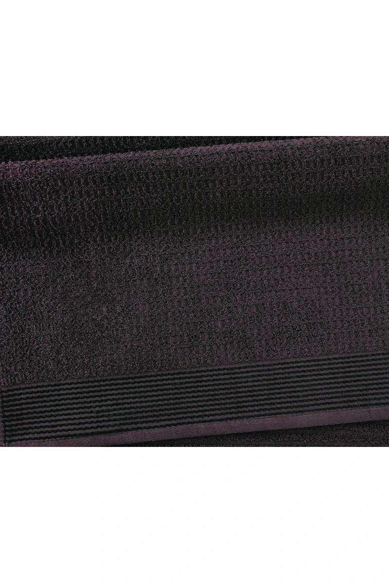 Полотенце махровое Волна (коричневый)