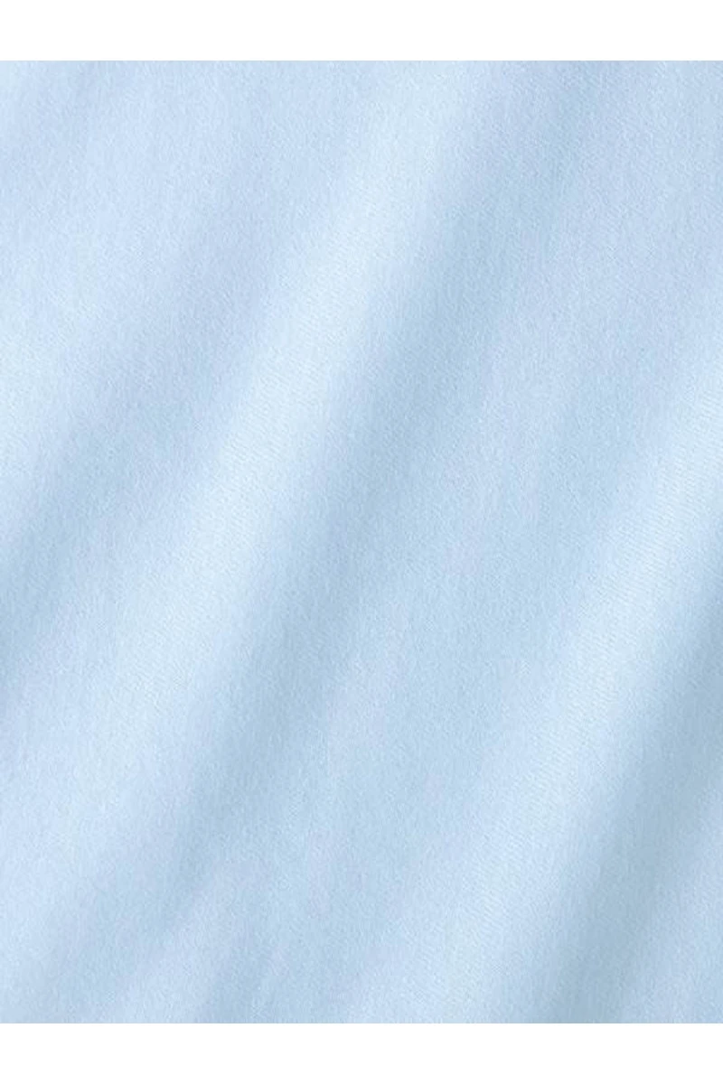 Простыня трикотажная на резинке (голубой)