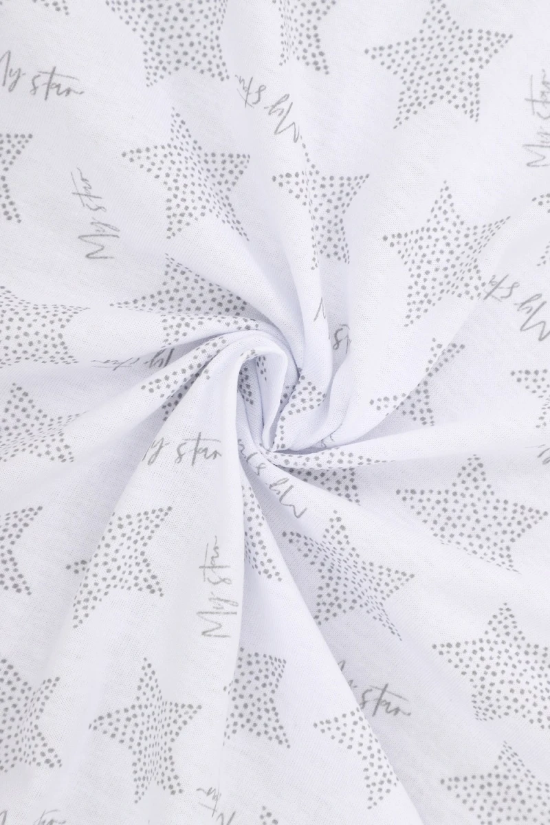 Простыня на резинке трикотажная на круглый матрас 75х75 арт (в ассортименте)