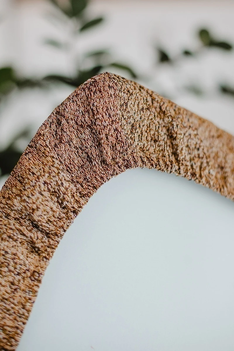 Подушка для мебели Сидушка на табурет квадратная (коричневый квадрат)