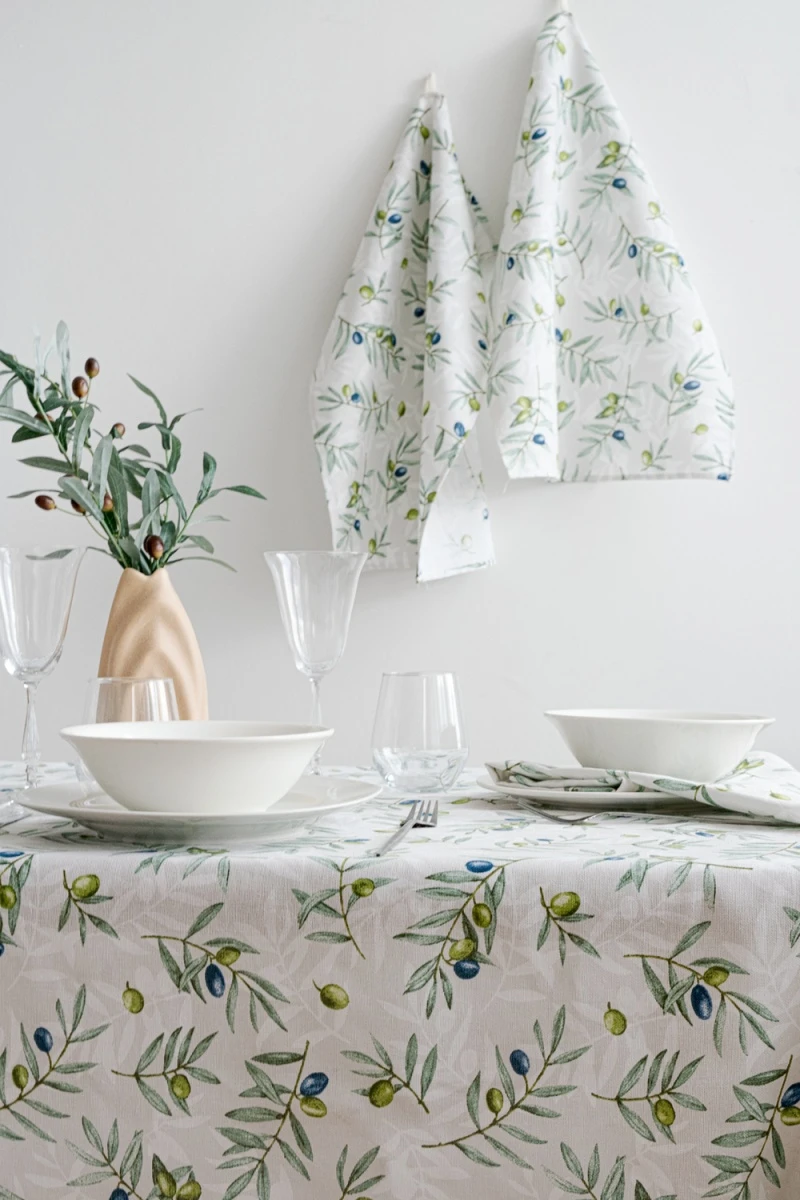 Полотенце кухонное Долина (белый)