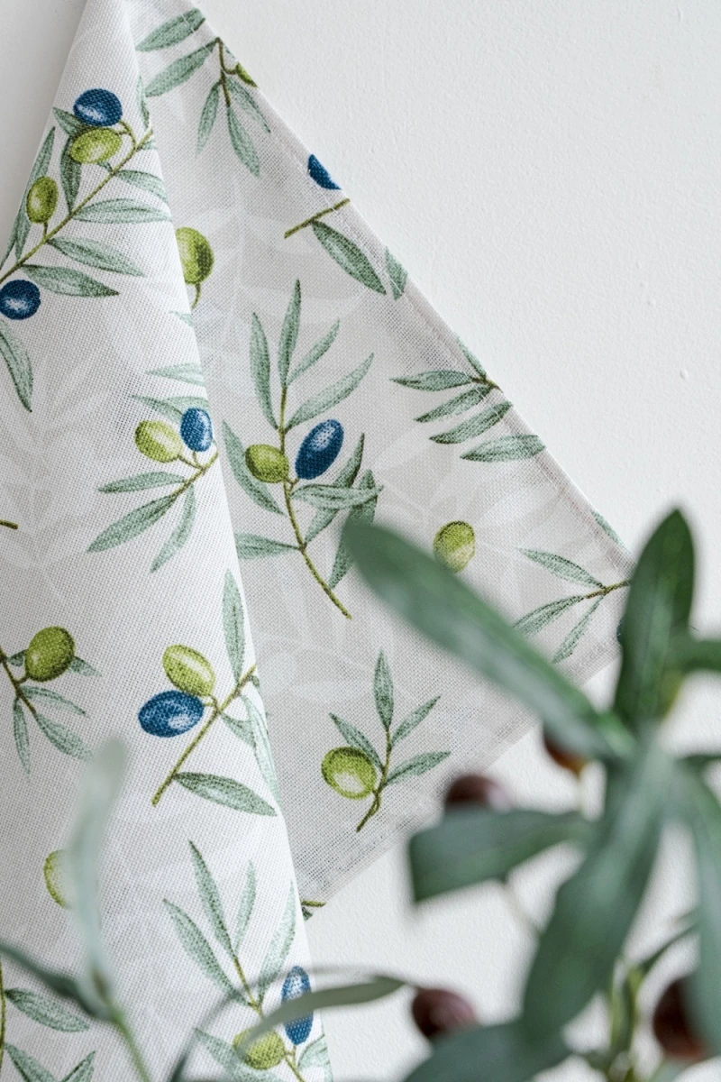 Полотенце кухонное Долина (белый)