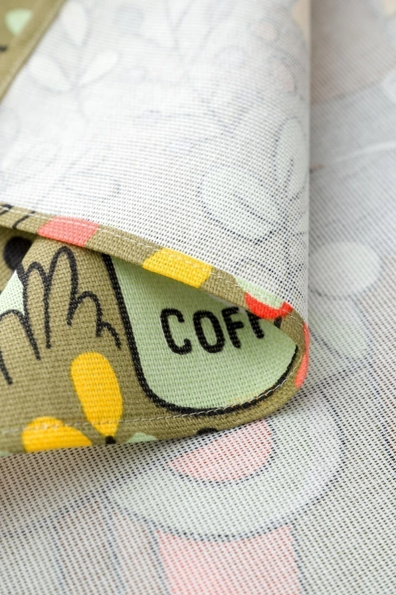 Полотенце кухонное Время чаепития (бежевый)