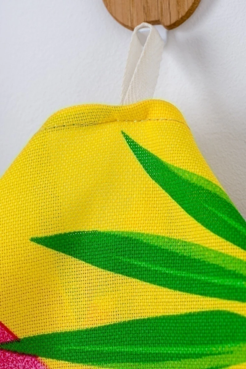 Полотенце кухонное Арбузы набор 3 шт (желтый,  зеленый)