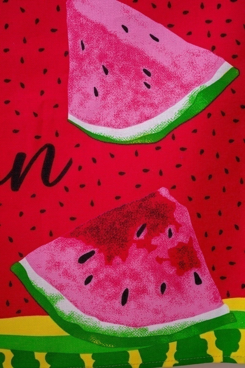 Полотенце кухонное Арбузы набор 3 шт (желтый,  зеленый)