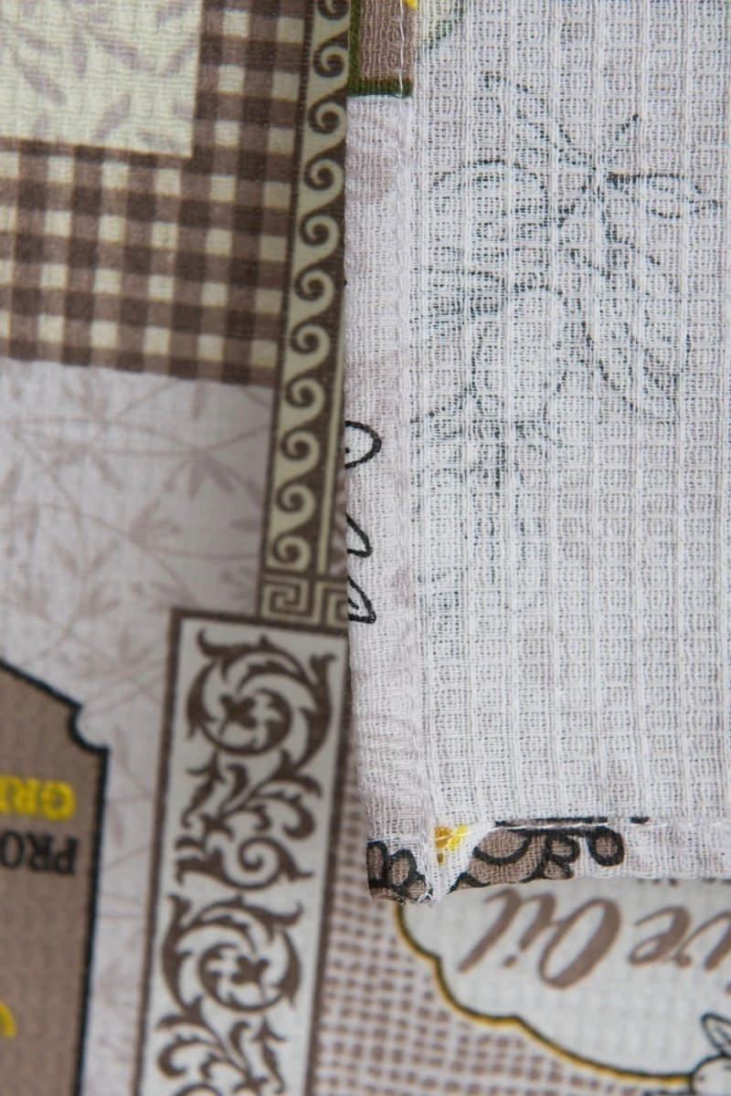 Полотенце кухонное Оливки (серый)