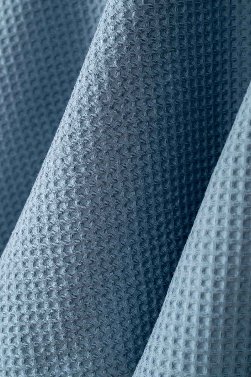 Полотенце кухонное Элегант в подарочной упаковке (серо-голубой)