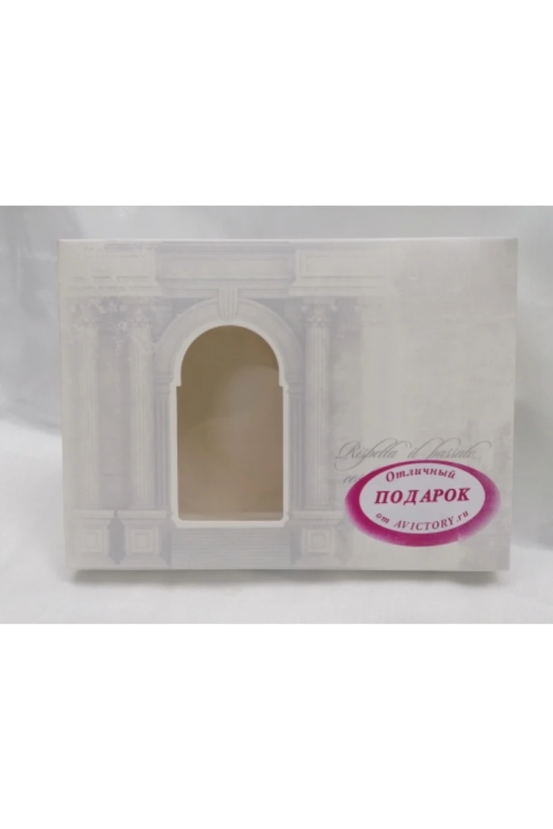 Полотенце кухонное в подарочном коробе (серый)