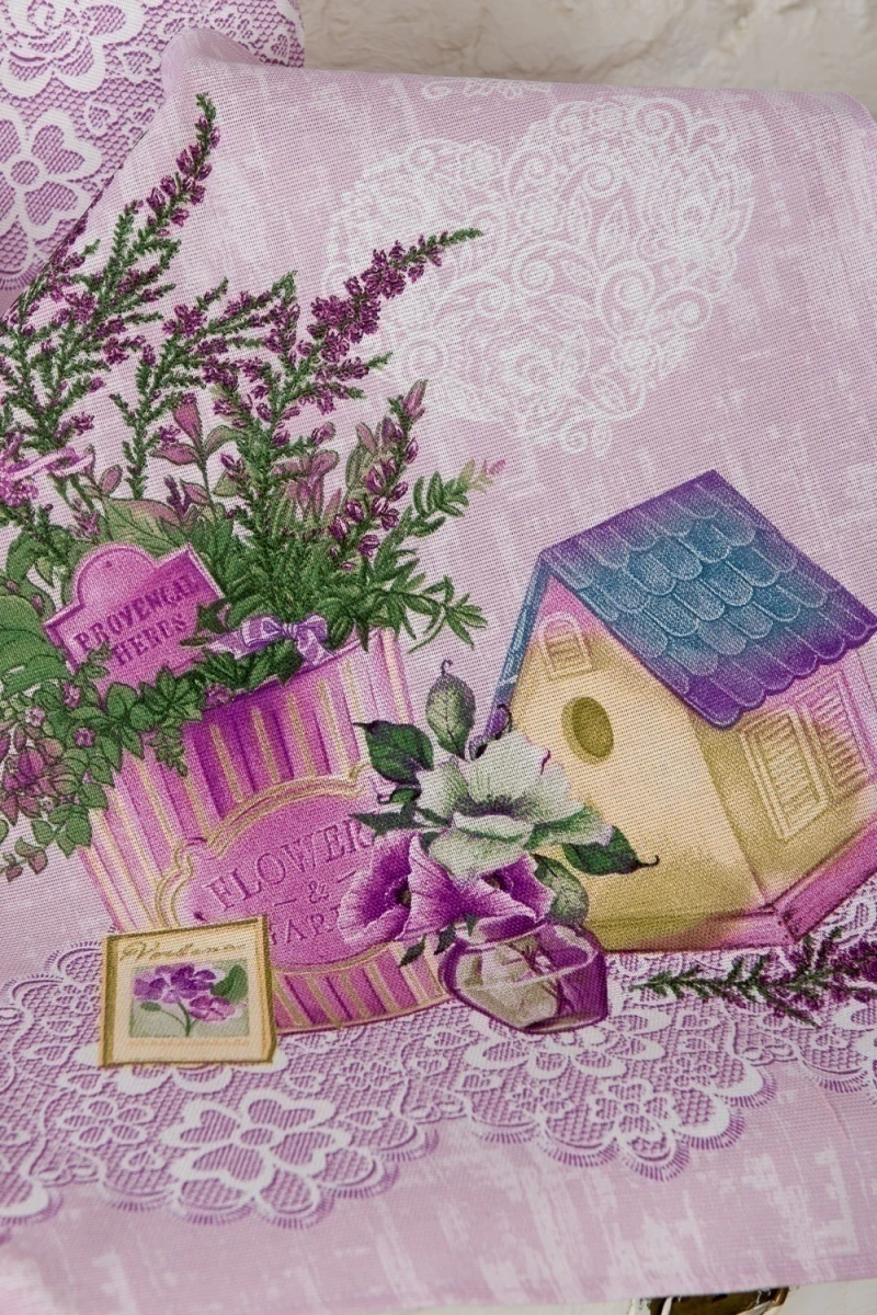 Полотенце кухонное Лавандовый прованс (лавандовый)