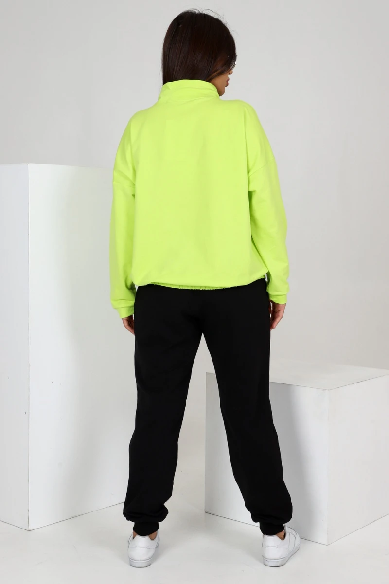 Костюм с брюками 46541 (салатовый)