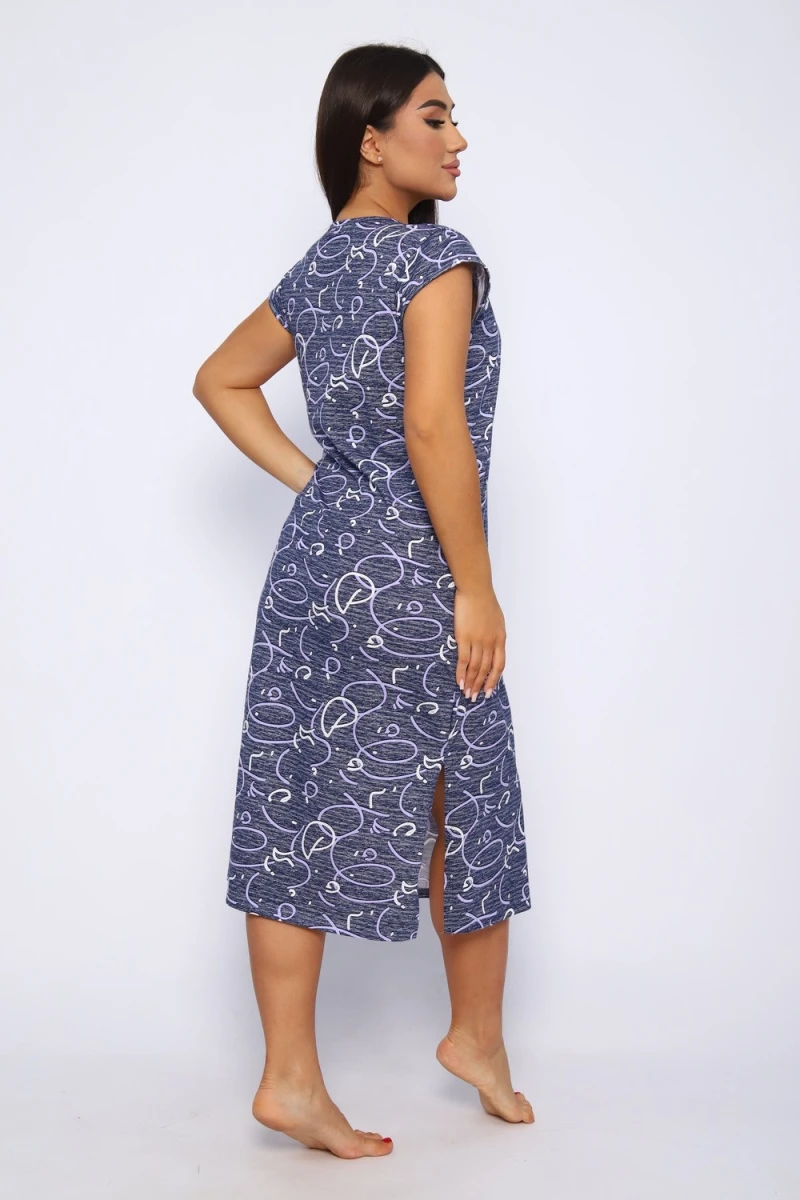 Платье 015 (синий)