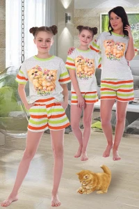 Костюм с шортами Медок (белый)