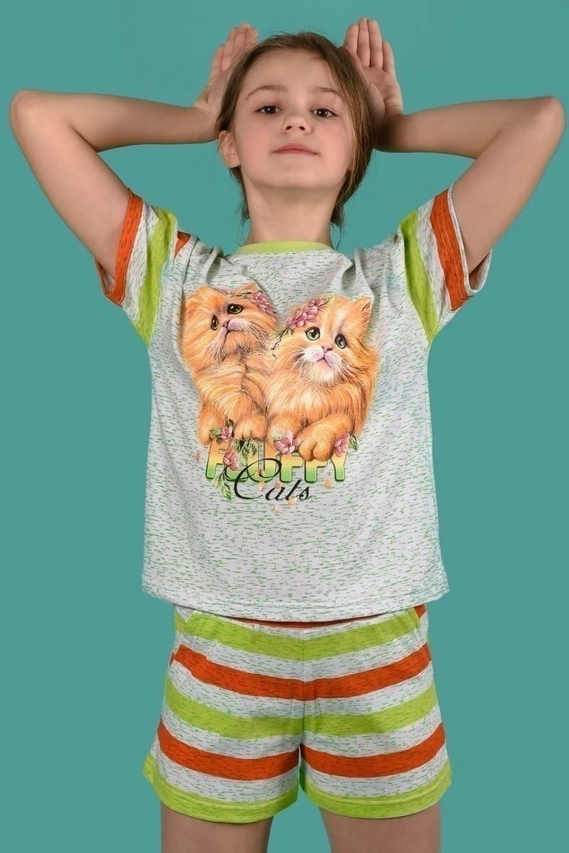 Костюм с шортами Медок (белый)