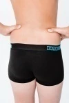 Трусы боксеры открытая резинка БПО (черный)