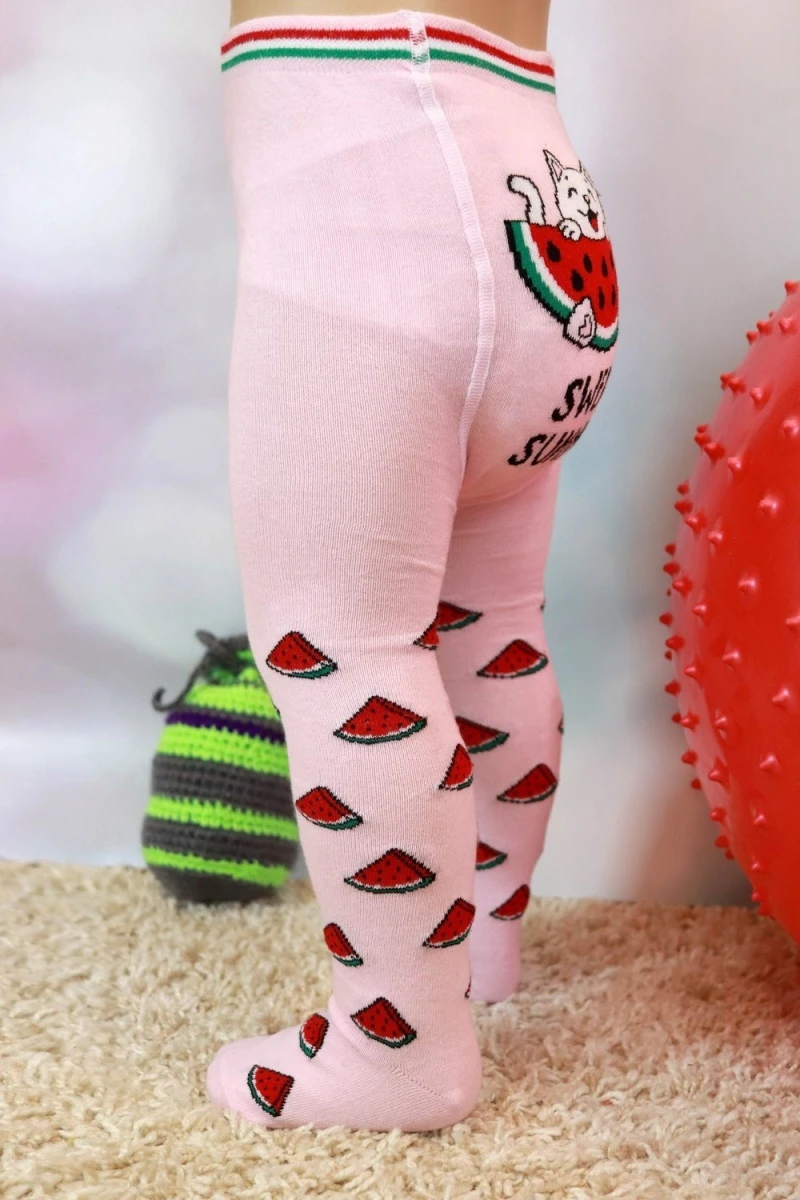 Колготки Арбуз (розовый)
