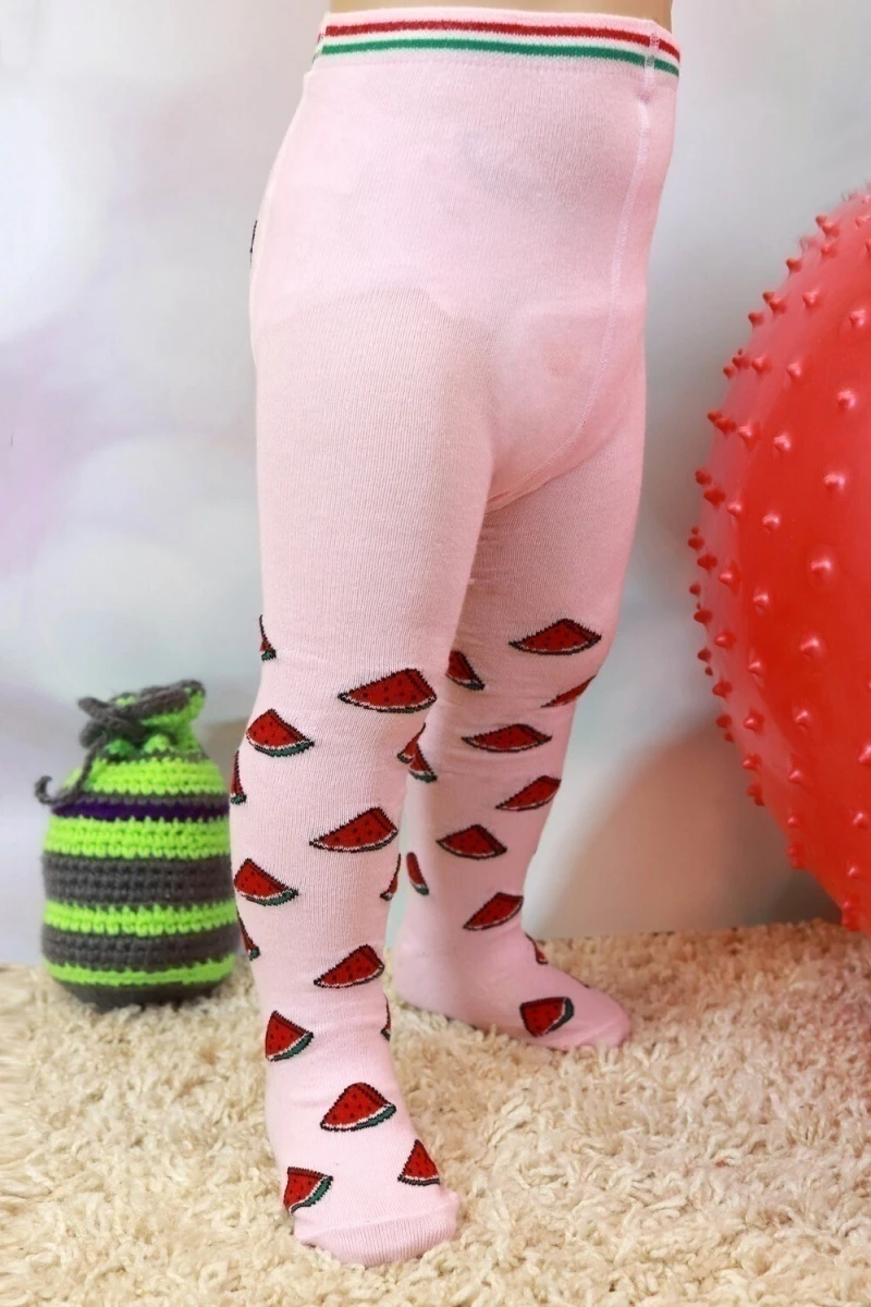 Колготки Арбуз (розовый)