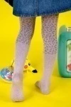Колготки Леопард (розовый)