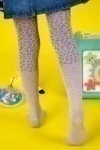 Колготки Леопард (розовый)