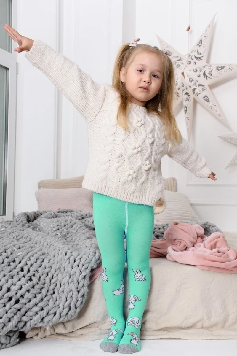 Колготки Джамп (салатовый)