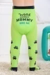 Колготки Монстрик (салатовый)