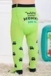 Колготки Монстрик (салатовый)