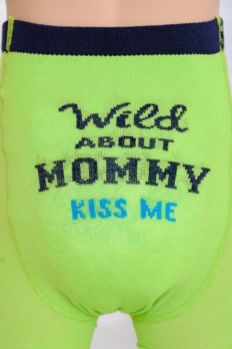 Колготки Монстрик (салатовый)