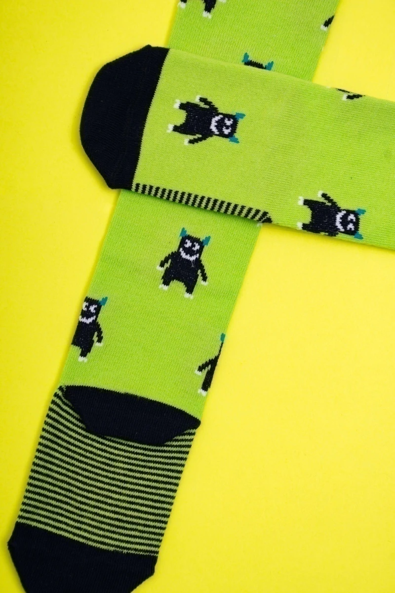 Колготки Монстрик (салатовый)