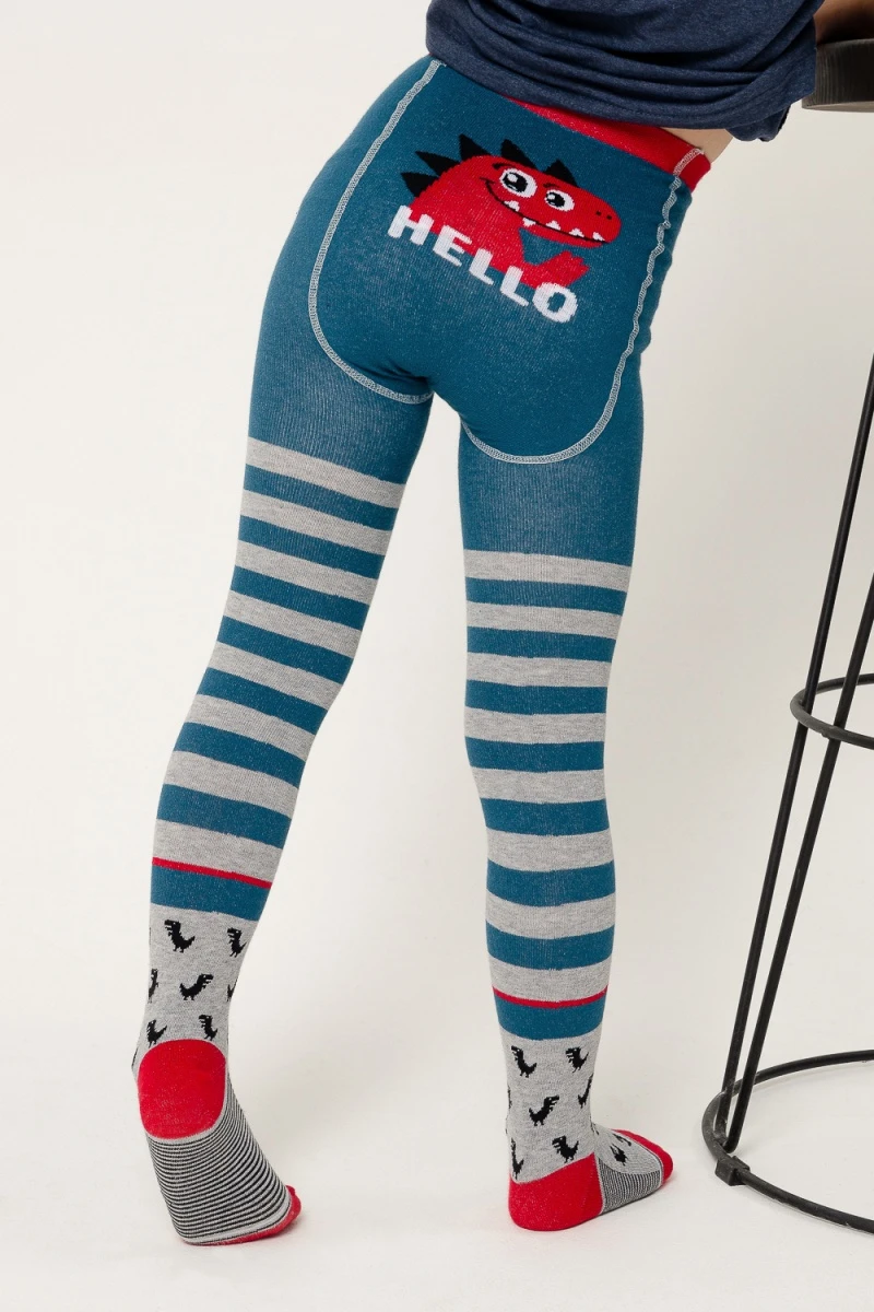 Колготки Дино (джинс)