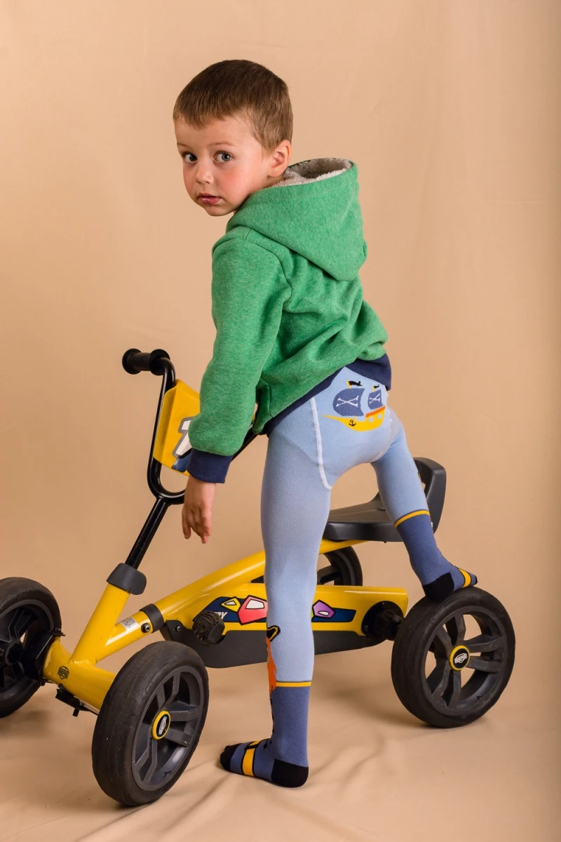 Колготки Главарь (голубой)