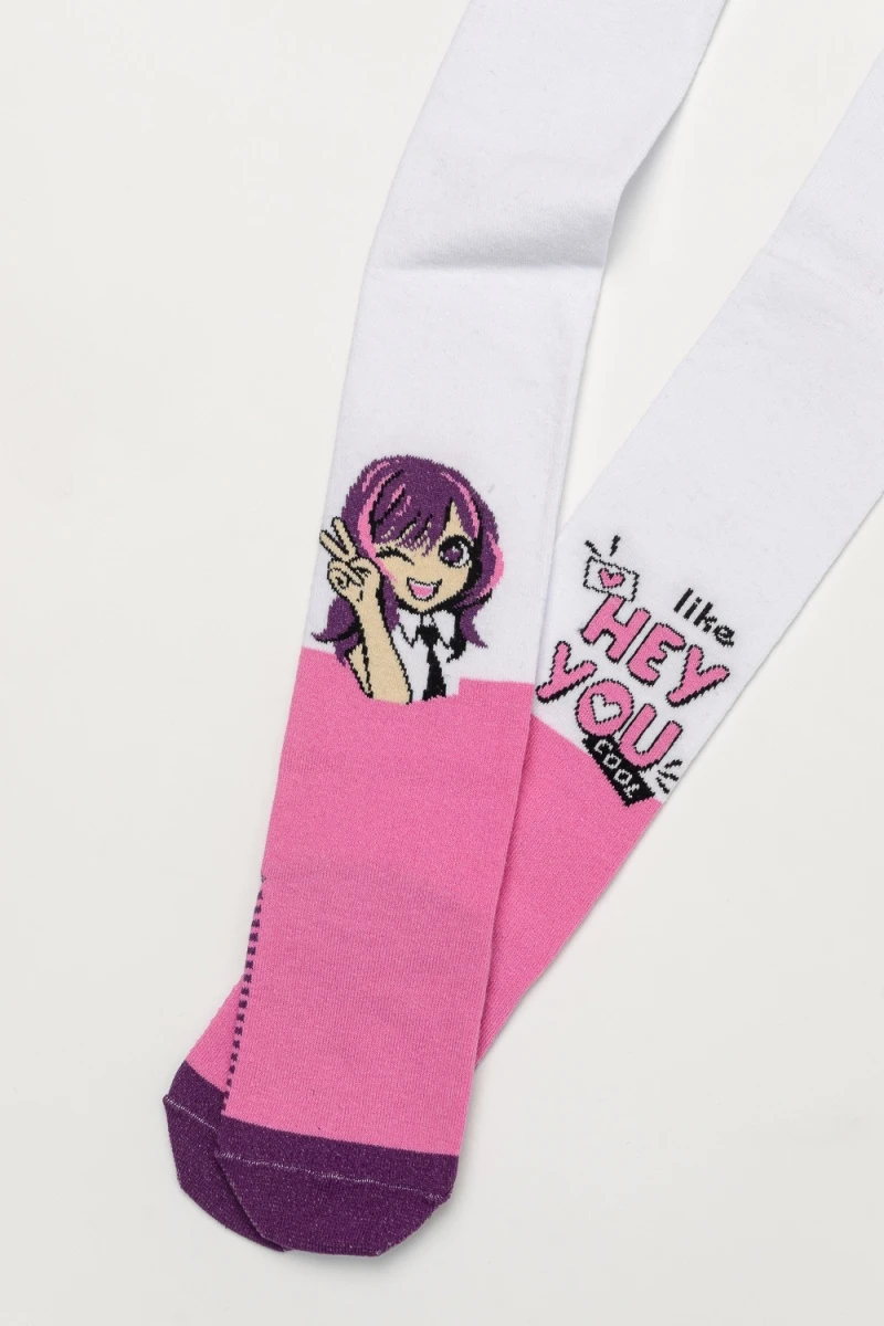 Колготки Джун (розовый)