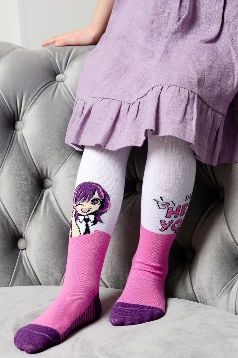 Колготки Джун (розовый)