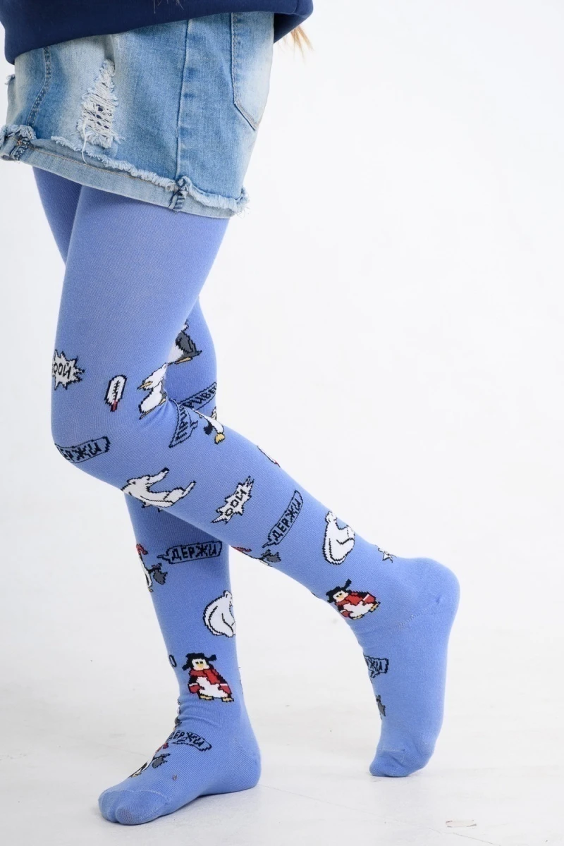 Колготки Меридиан (голубой)