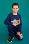 Свитшот 22756 Hot Wheels (темно-синий)