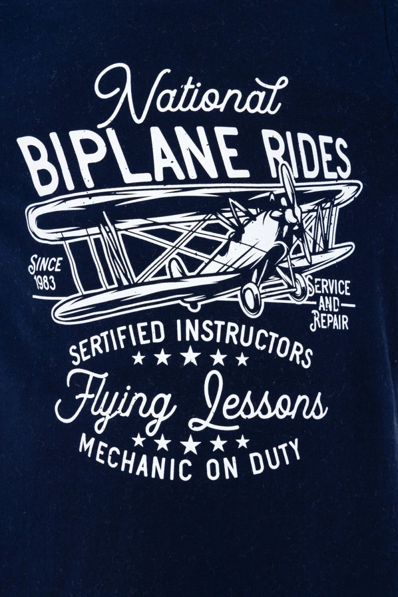 Пижама с брюками 10880 (синий)