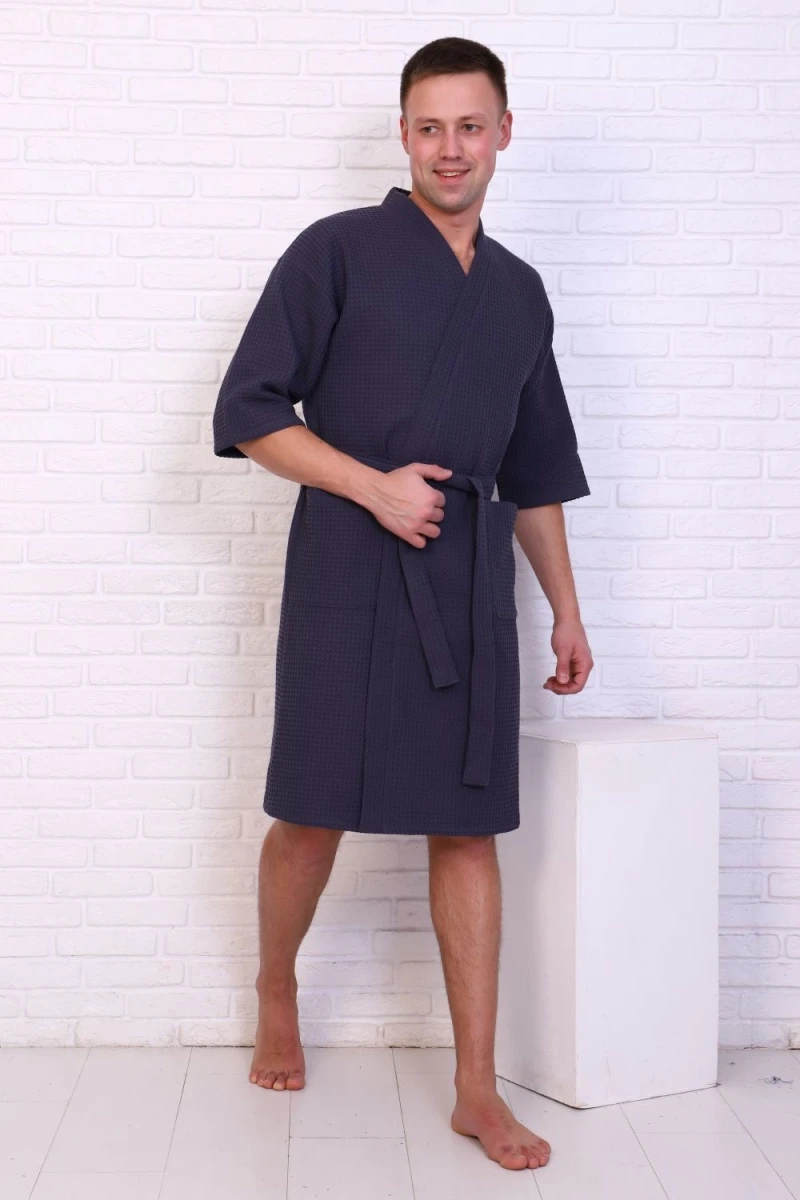Халат Кимоно ВК-242 (мокрый асфальт)