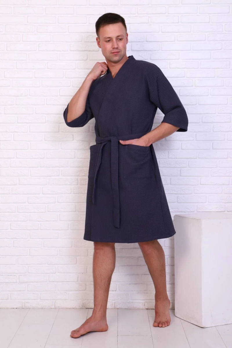 Халат Кимоно ВК-242 (мокрый асфальт)